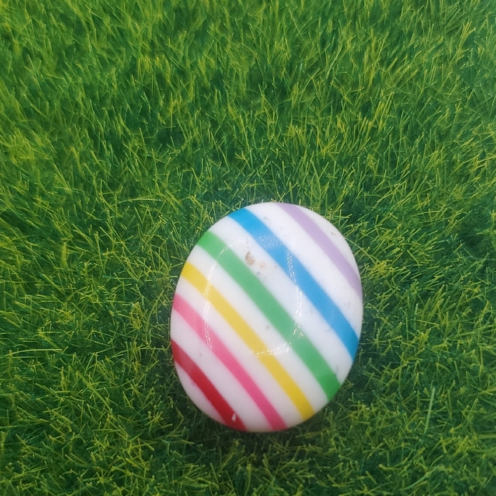 Rainbow 1970s Overflow Cabochon Fir Jewelry Making Crafting